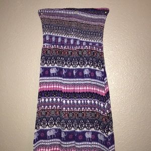 Strapless Maxi dress